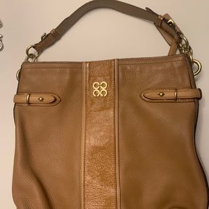 Coach leather hobo shoulder bag